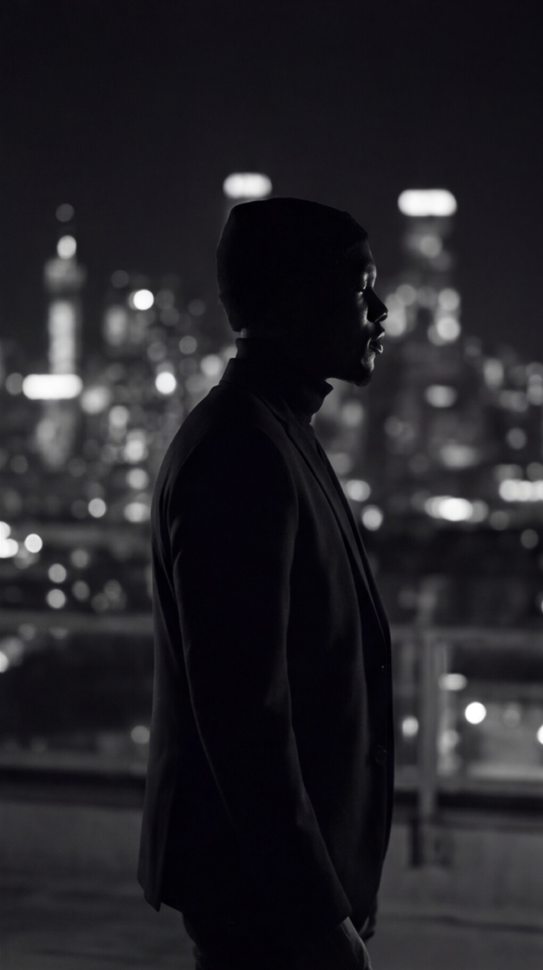 Noah Priest, calm rooftop portrait