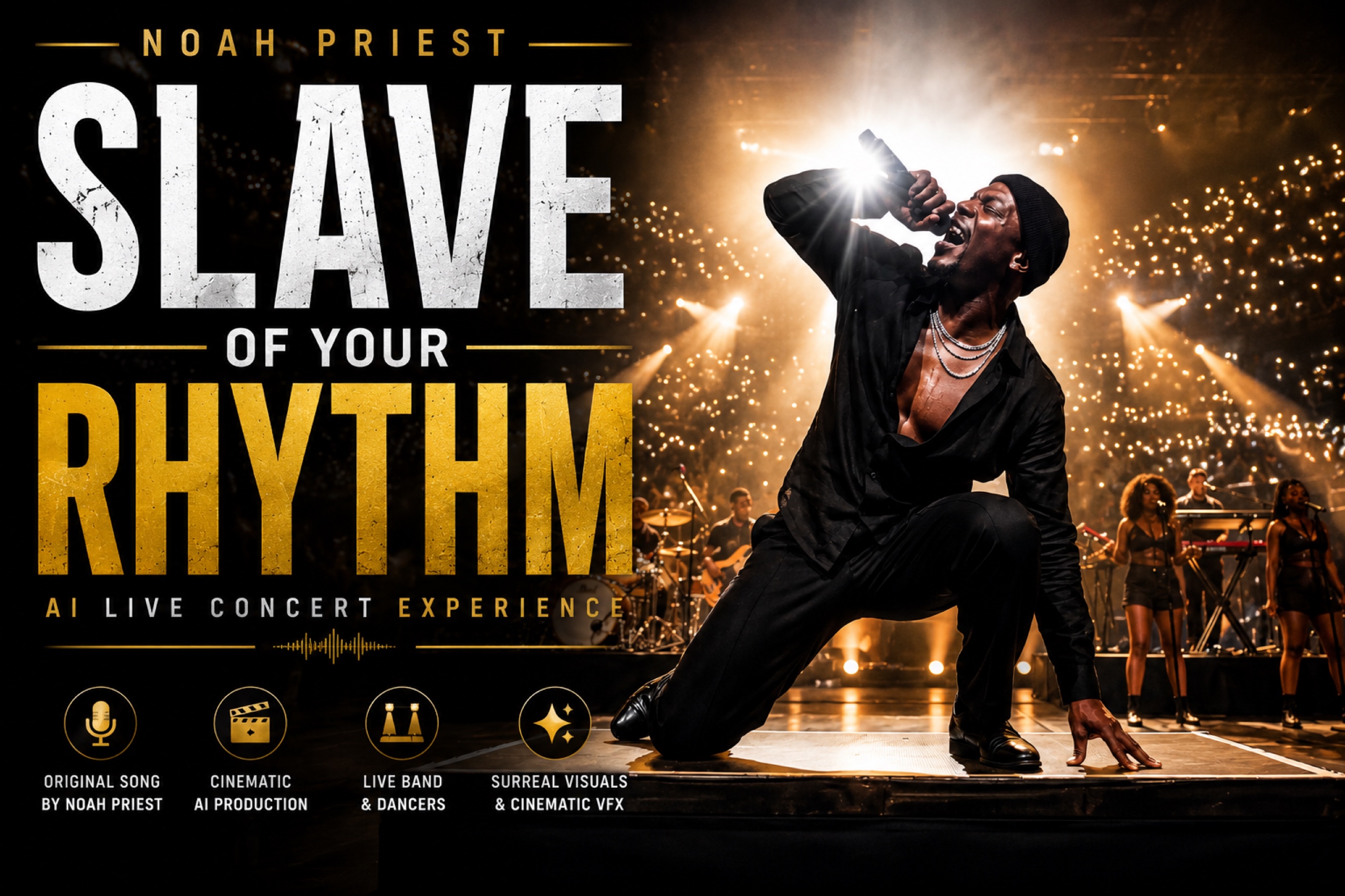 Noah Priest — Slave of Your Rhythm — official key art